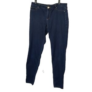 Michael Kors SZ 10 Jeans Dark Wash Ava Super Skinny Lightweight